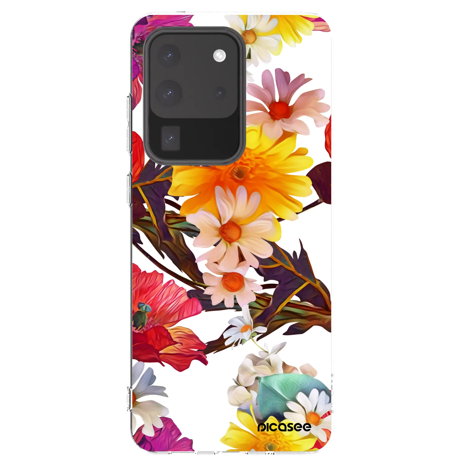 Picasee Samsung Galaxy S20 Ultra 5G G988F Hülle - Transparentes Silikon - Meadow