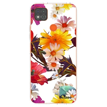 Picasee Xiaomi Redmi 9C Hülle - Transparentes Silikon - Meadow