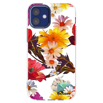 Picasee Apple iPhone 12 mini Hülle - Transparentes Silikon - Meadow