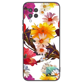Picasee Samsung Galaxy A42 A426B Hülle - Schwarzes Silikon - Meadow