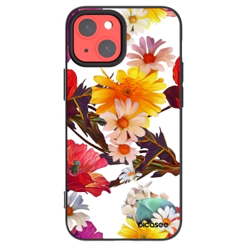 Picasee Apple iPhone 13 mini Hülle - Schwarzes Silikon - Meadow
