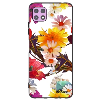 Picasee Samsung Galaxy A22 A226B 5G Hülle - Schwarzes Silikon - Meadow