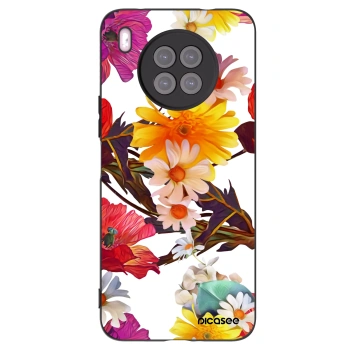 Picasee Huawei Nova 8i Hülle - Schwarzes Silikon - Meadow