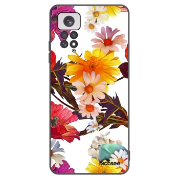 Picasee Xiaomi Redmi Note 11 Hülle - Schwarzes Silikon - Meadow