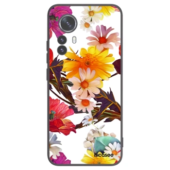 Picasee Xiaomi 12 Pro Hülle - Schwarzes Silikon - Meadow