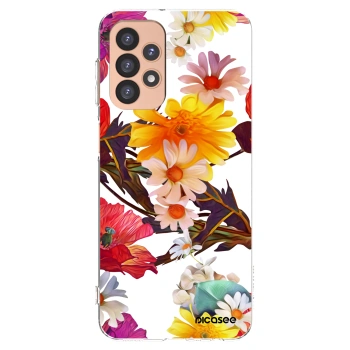 Picasee Samsung Galaxy A23 A236B 5G Hülle - Transparentes Silikon - Meadow