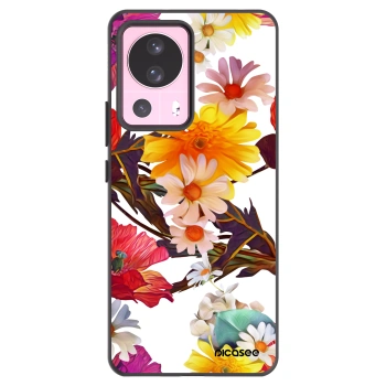 Picasee Xiaomi 13 Lite Hülle - Schwarzes Silikon - Meadow