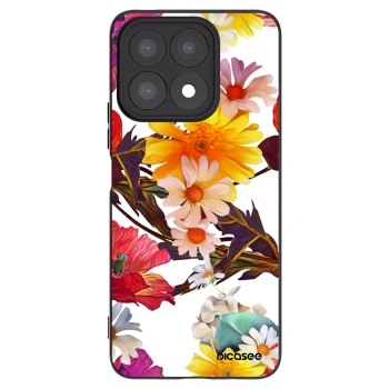 Picasee Honor X8a Hülle - Schwarzes Silikon - Meadow