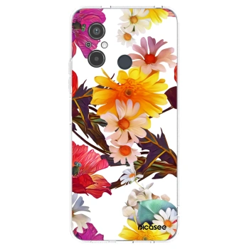 Picasee Xiaomi Redmi 12C Hülle - Transparentes Silikon - Meadow