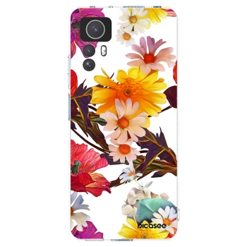 Picasee Xiaomi Redmi Note 12S Hülle - Transparentes Silikon - Meadow