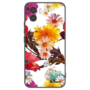 Picasee Xiaomi Redmi A2 Hülle - Schwarzes Silikon - Meadow