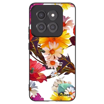 Picasee Xiaomi 14 Pro Hülle - Schwarzes Silikon - Meadow