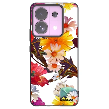 Picasee Xiaomi Redmi Note 13 Pro 5G Hülle - Schwarzes Silikon - Meadow