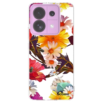 Picasee Xiaomi Redmi Note 13 Pro 5G Hülle - Transparentes Silikon - Meadow