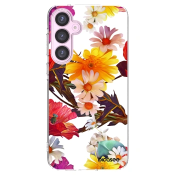 Picasee Samsung Galaxy A55 5G A556B Hülle - Transparentes Silikon - Meadow