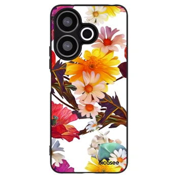 Picasee Xiaomi Redmi 13 4G Hülle - Schwarzes Silikon - Meadow