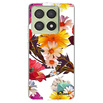 Picasee Xiaomi 14T Hülle - Transparentes Silikon - Meadow