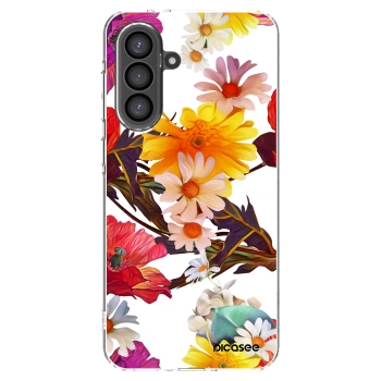Picasee Samsung Galaxy A56 5G A566B Hülle - Transparentes Silikon - Meadow