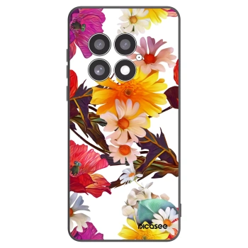 Picasee OnePlus 13 5G Hülle - Schwarzes Silikon - Meadow