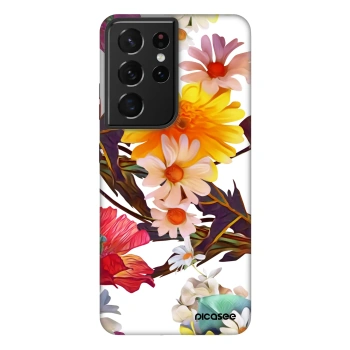 Picasee Fashion Case für Samsung Galaxy S21 Ultra 5G G998B - Meadow