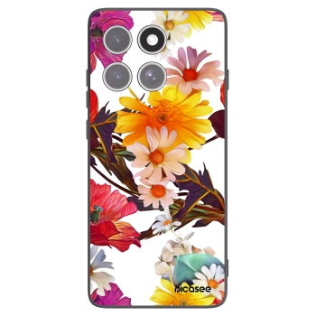 Picasee Motorola Edge 60 Fusion Hülle - Schwarzes Silikon - Meadow