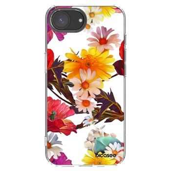 Picasee Apple iPhone 17e Hülle - Transparentes Silikon - Meadow
