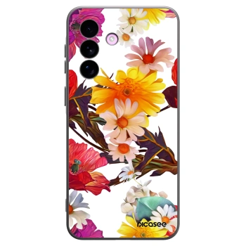 Picasee Samsung Galaxy A57 5G Hülle - Schwarzes Silikon - Meadow
