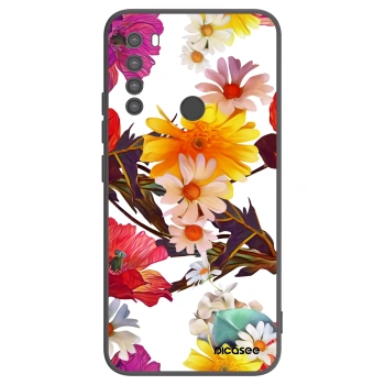 Picasee Xiaomi Redmi Note 8 Hülle - Schwarzes Silikon - Meadow