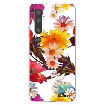Picasee Xiaomi Mi Note 10 (Pro) Hülle - Transparentes Silikon - Meadow