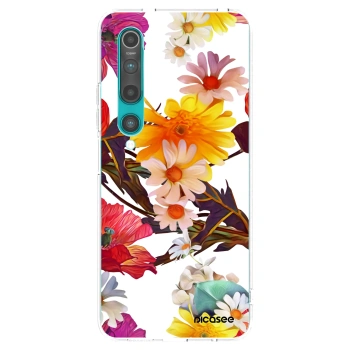 Picasee Xiaomi Mi 10 Hülle - Transparentes Silikon - Meadow