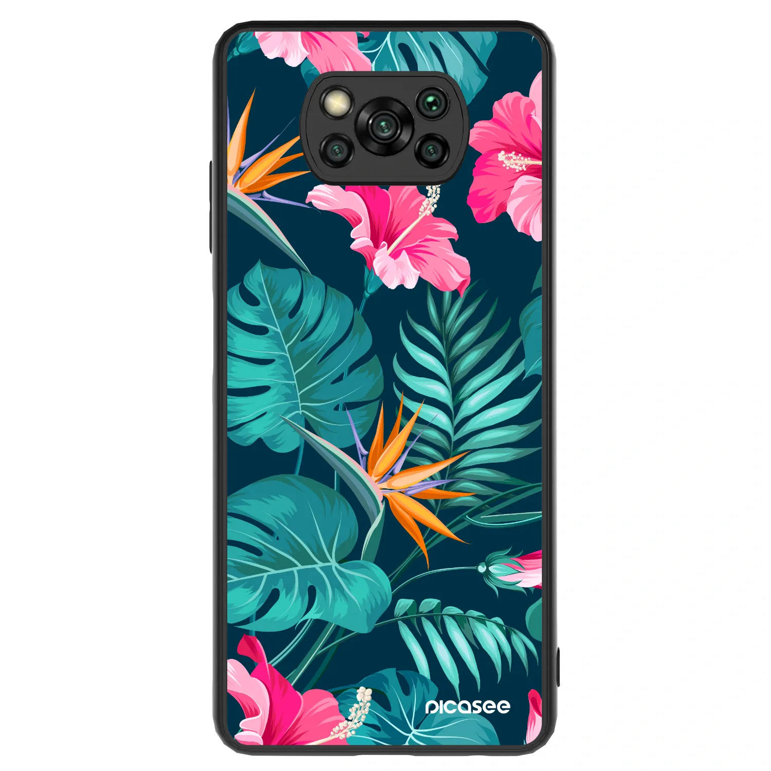 Picasee ULTIMATE CASE für Xiaomi Poco X3 - Pink Monstera