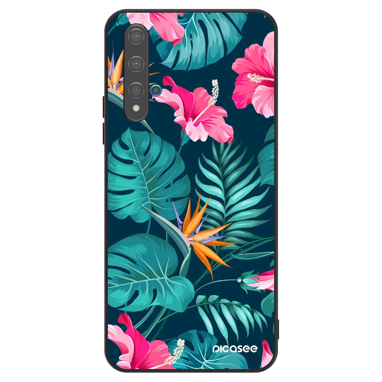 Picasee ULTIMATE CASE für Huawei Nova 5T - Pink Monstera