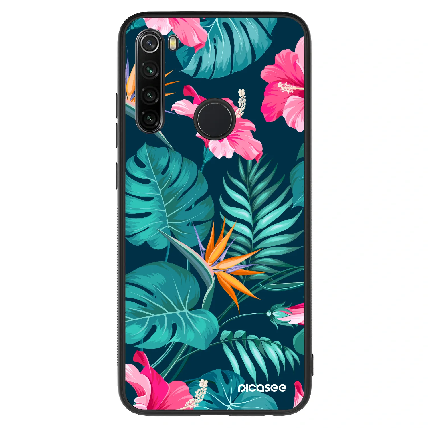 Picasee ULTIMATE CASE für Xiaomi Redmi Note 8 - Pink Monstera