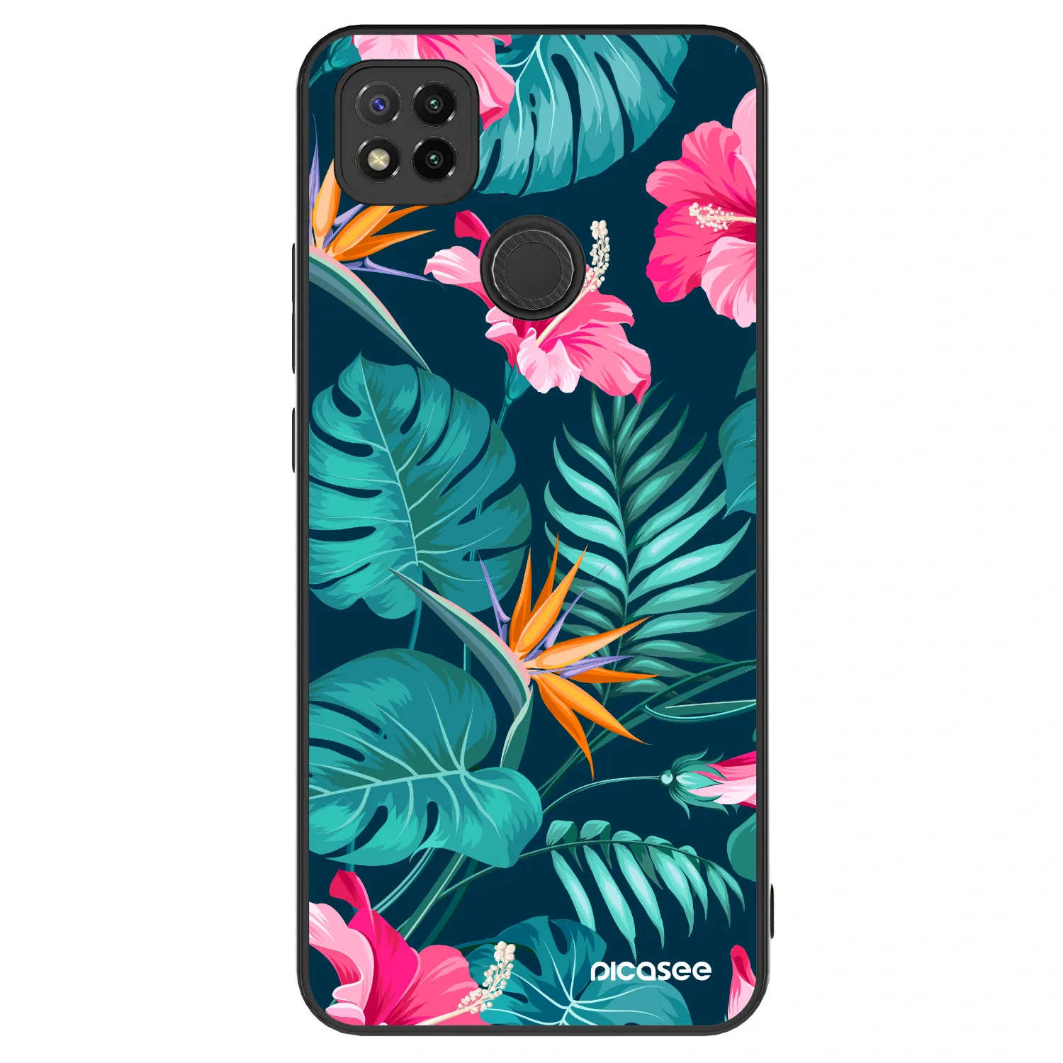 Picasee ULTIMATE CASE für Xiaomi Redmi 9C - Pink Monstera