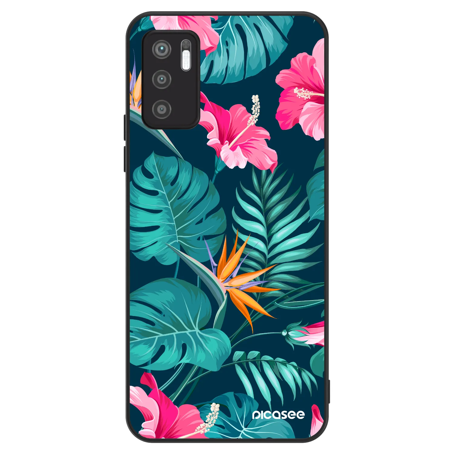 Picasee ULTIMATE CASE für Xiaomi Redmi Note 10 5G - Pink Monstera