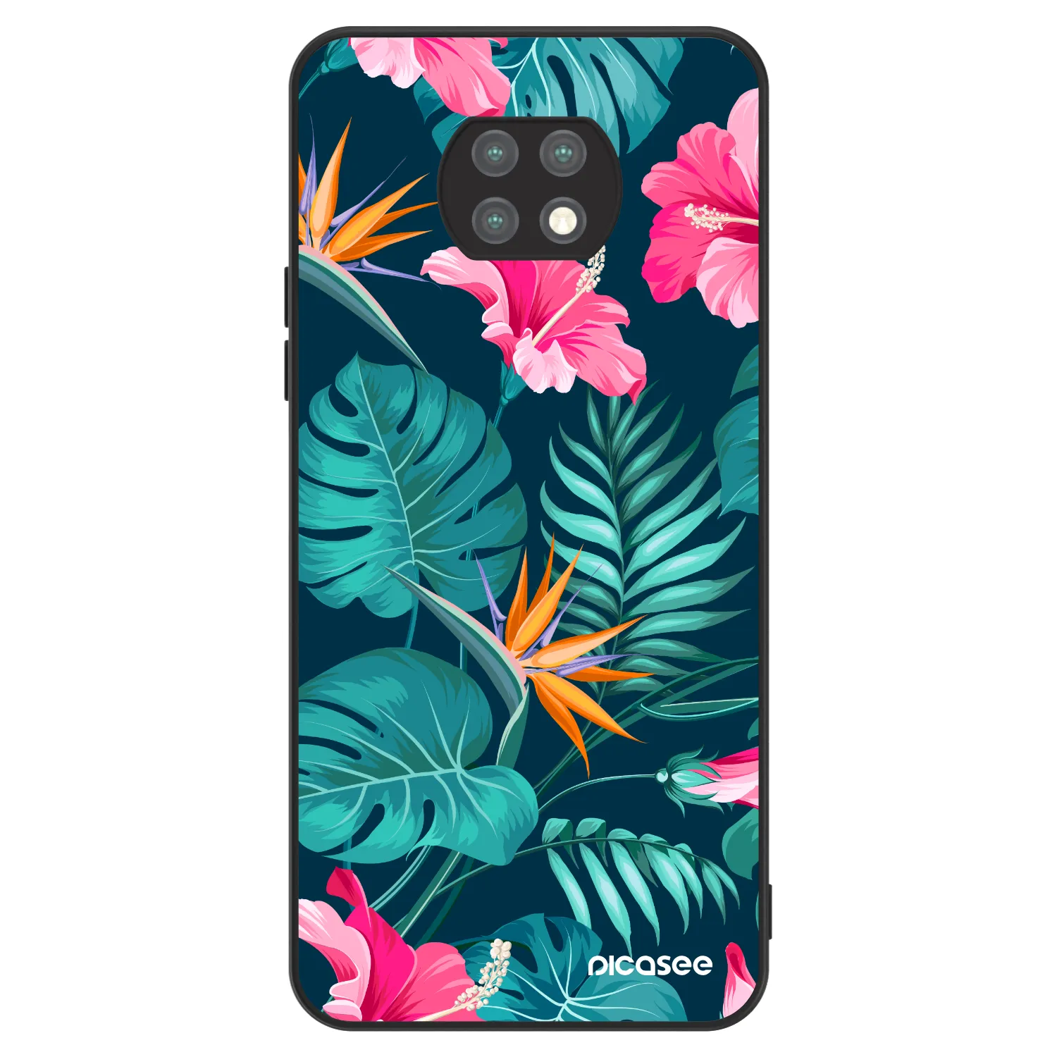Picasee ULTIMATE CASE für Xiaomi Redmi Note 9T - Pink Monstera