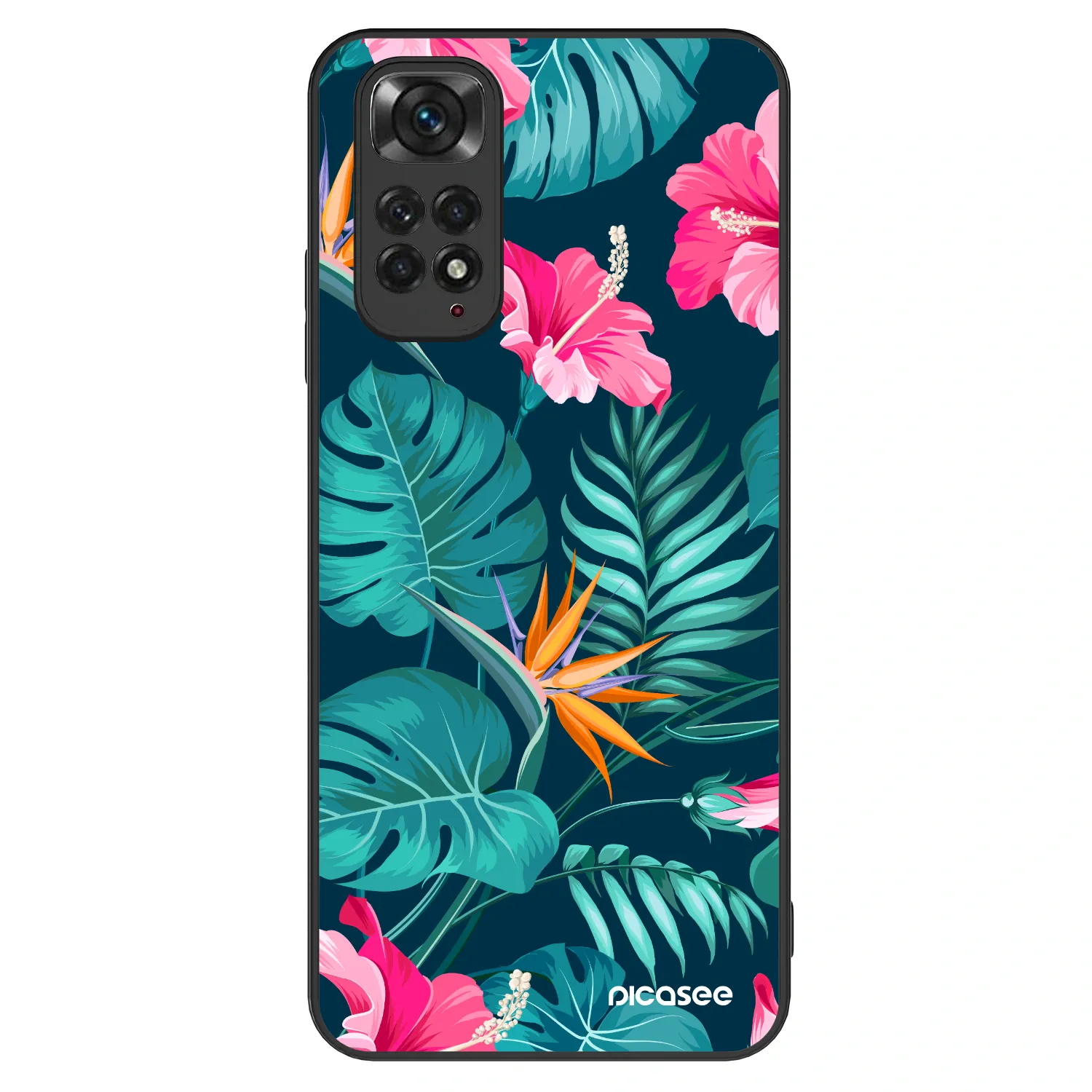 Picasee ULTIMATE CASE für Xiaomi Redmi Note 11S 4G - Pink Monstera