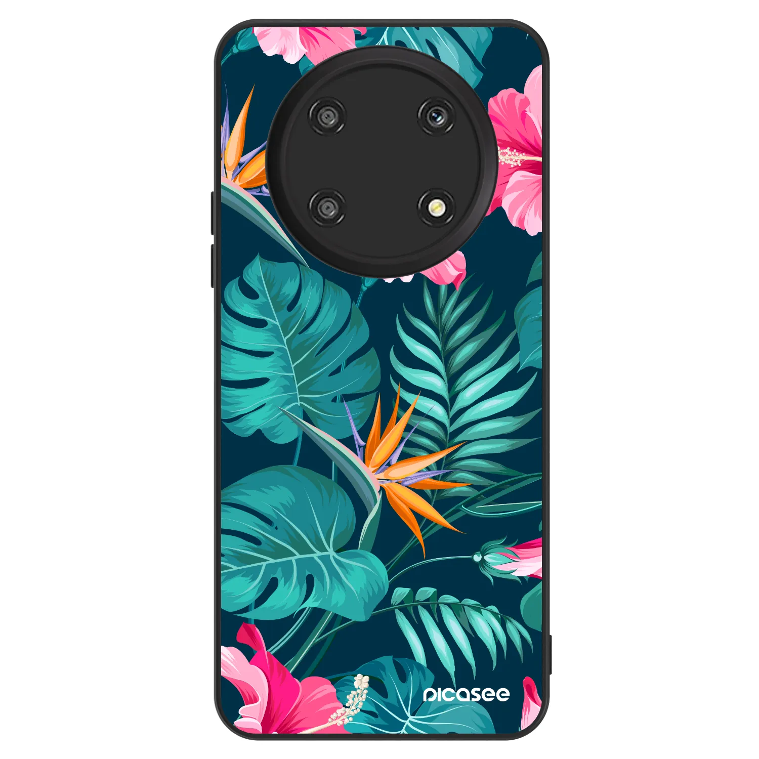 Picasee ULTIMATE CASE für Honor Magic4 Lite 5G - Pink Monstera