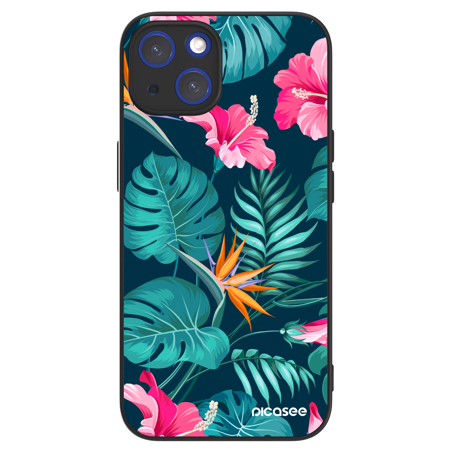 Picasee ULTIMATE CASE für Apple iPhone 14 - Pink Monstera