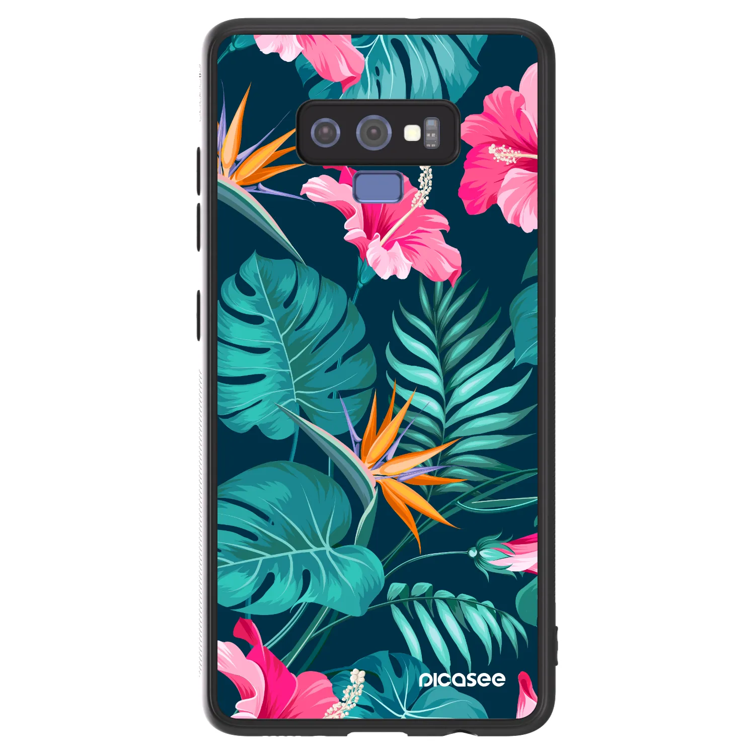 Picasee ULTIMATE CASE für Samsung Galaxy Note 9 N960F - Pink Monstera