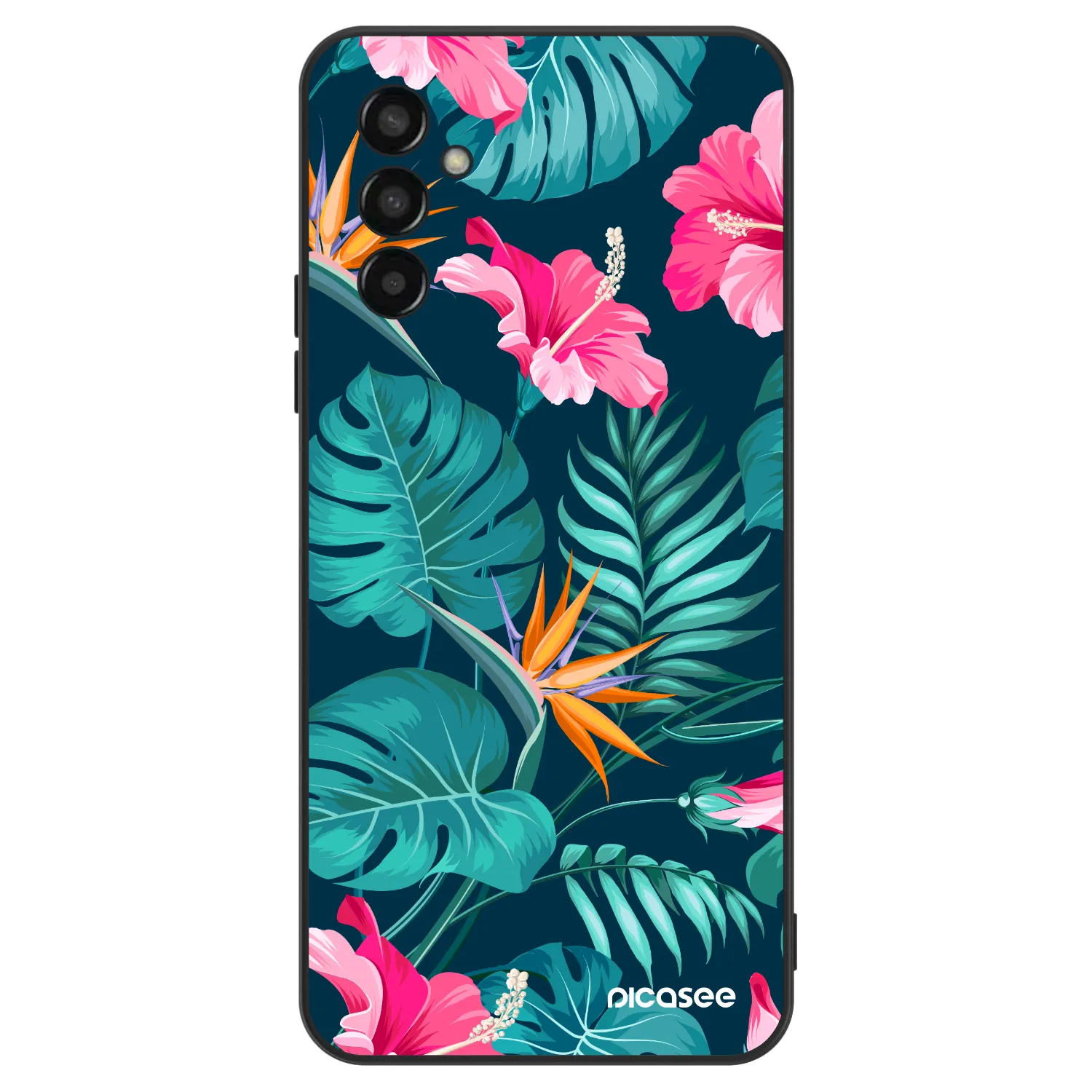 Picasee ULTIMATE CASE für Samsung Galaxy M13 M135F - Pink Monstera