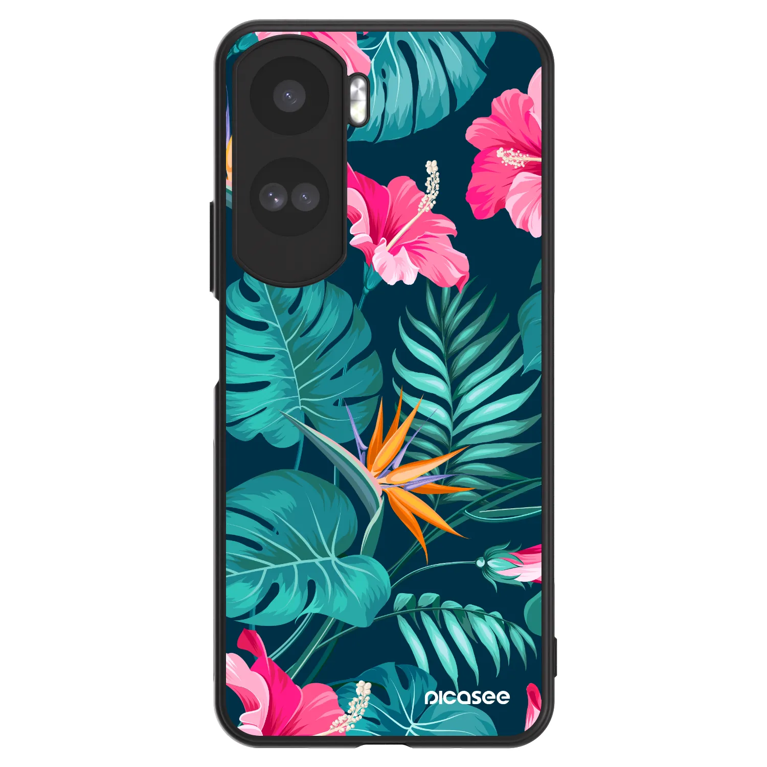 Picasee ULTIMATE CASE für Honor 90 Lite 5G - Pink Monstera