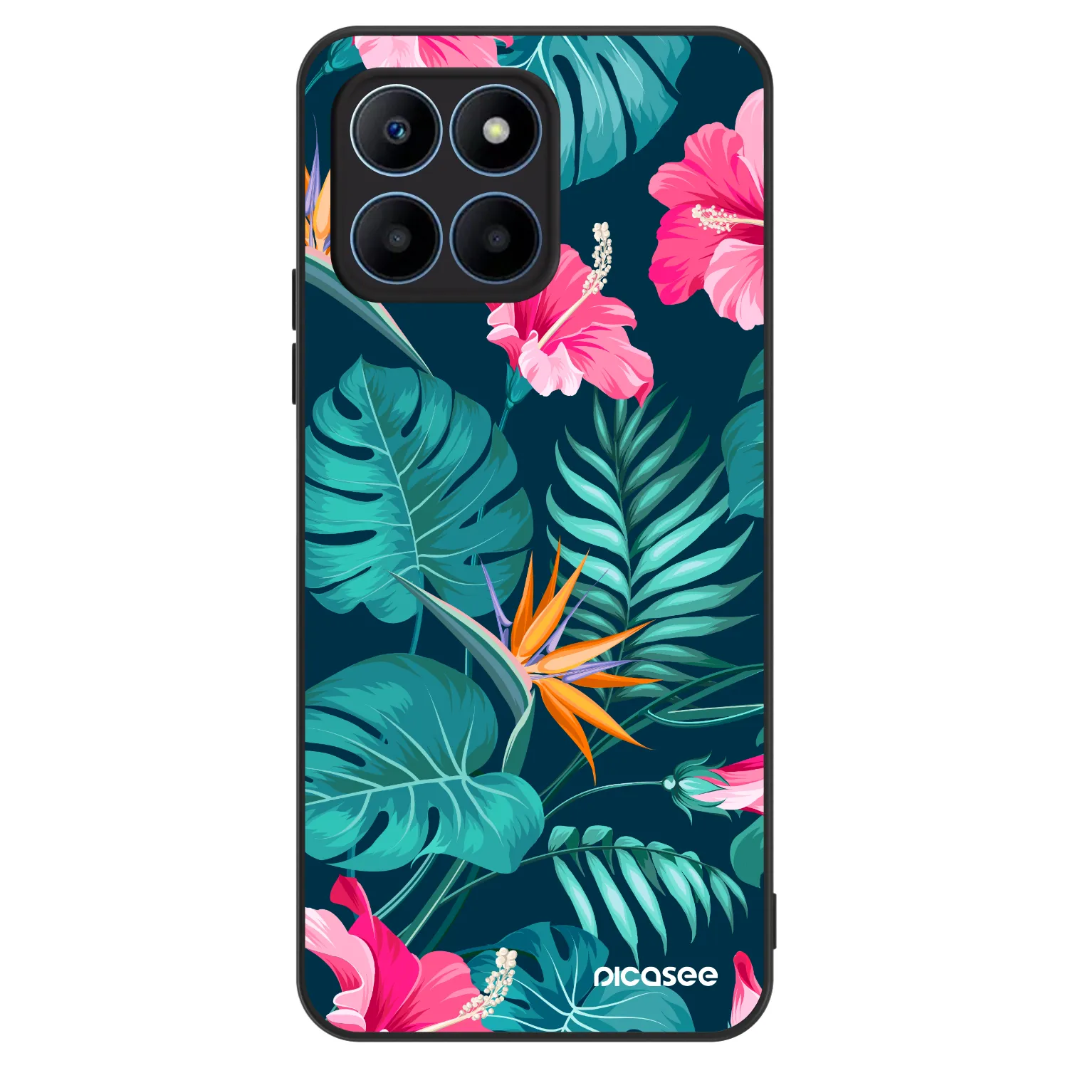 Picasee ULTIMATE CASE für Honor 70 Lite - Pink Monstera