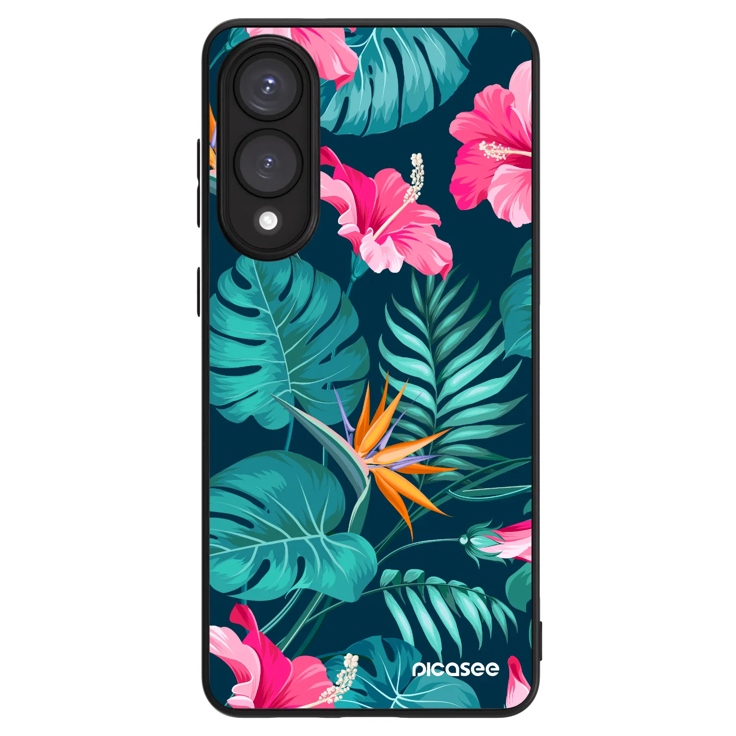 Picasee ULTIMATE CASE für Samsung Galaxy S25 Edge 5G - Pink Monstera