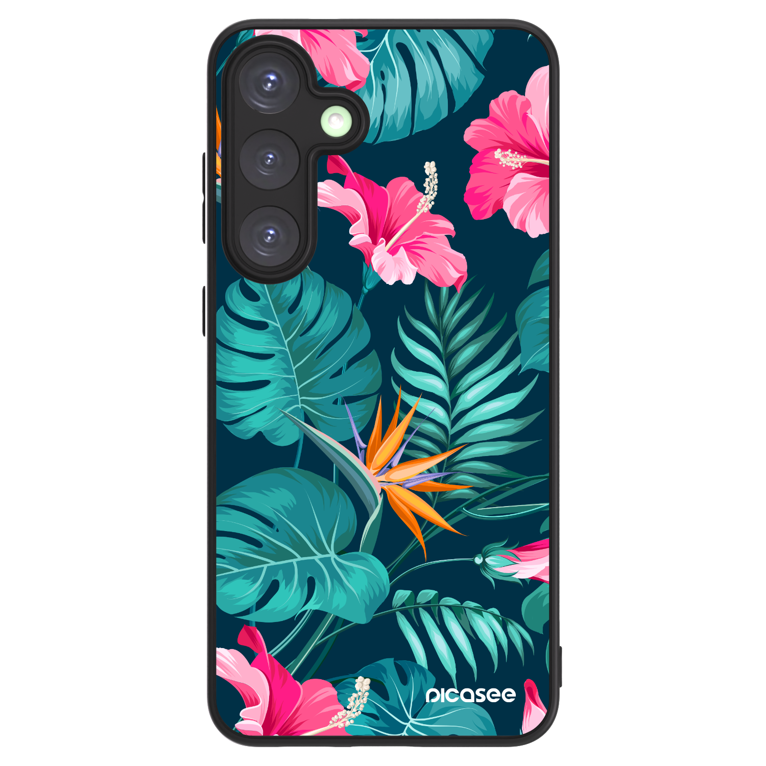 Picasee ULTIMATE CASE für Samsung Galaxy S25+ 5G - Pink Monstera