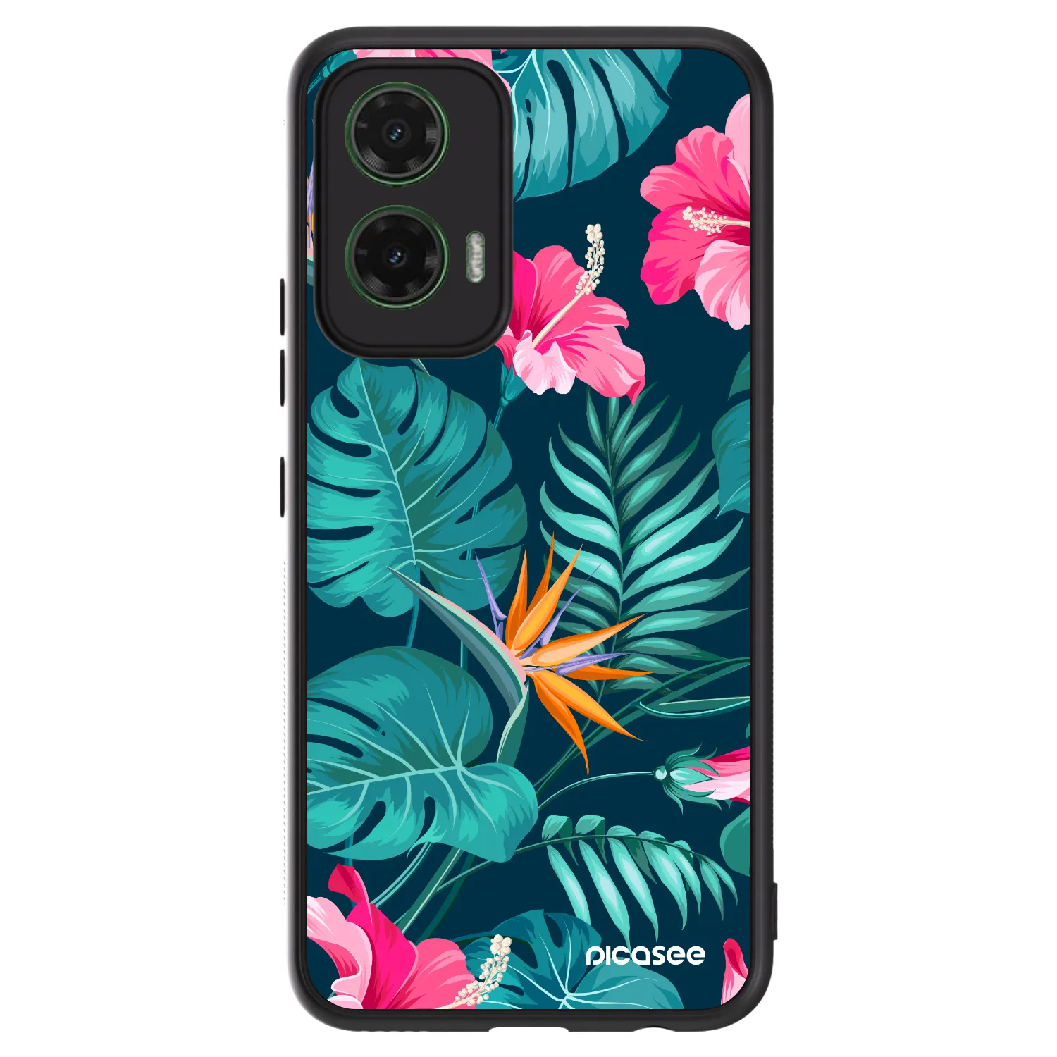 Picasee ULTIMATE CASE für Motorola Moto G35 5G - Pink Monstera