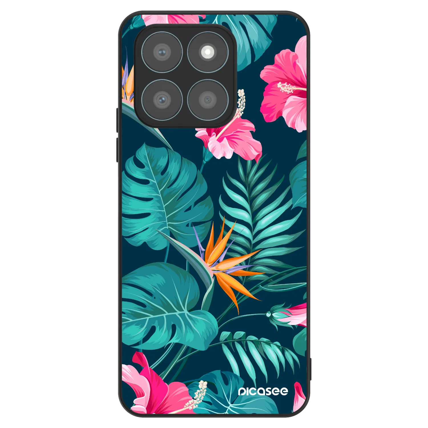 Picasee ULTIMATE CASE für Honor X8c - Pink Monstera