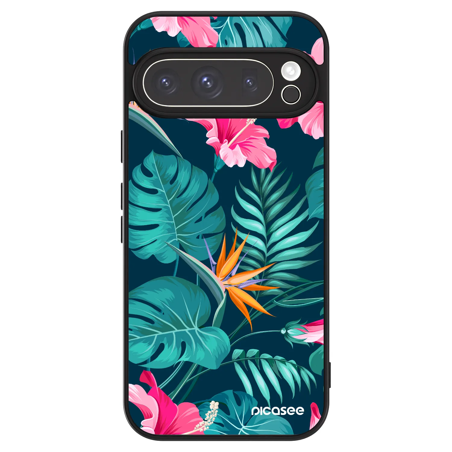 Picasee ULTIMATE CASE für Google Pixel 9 Pro - Pink Monstera