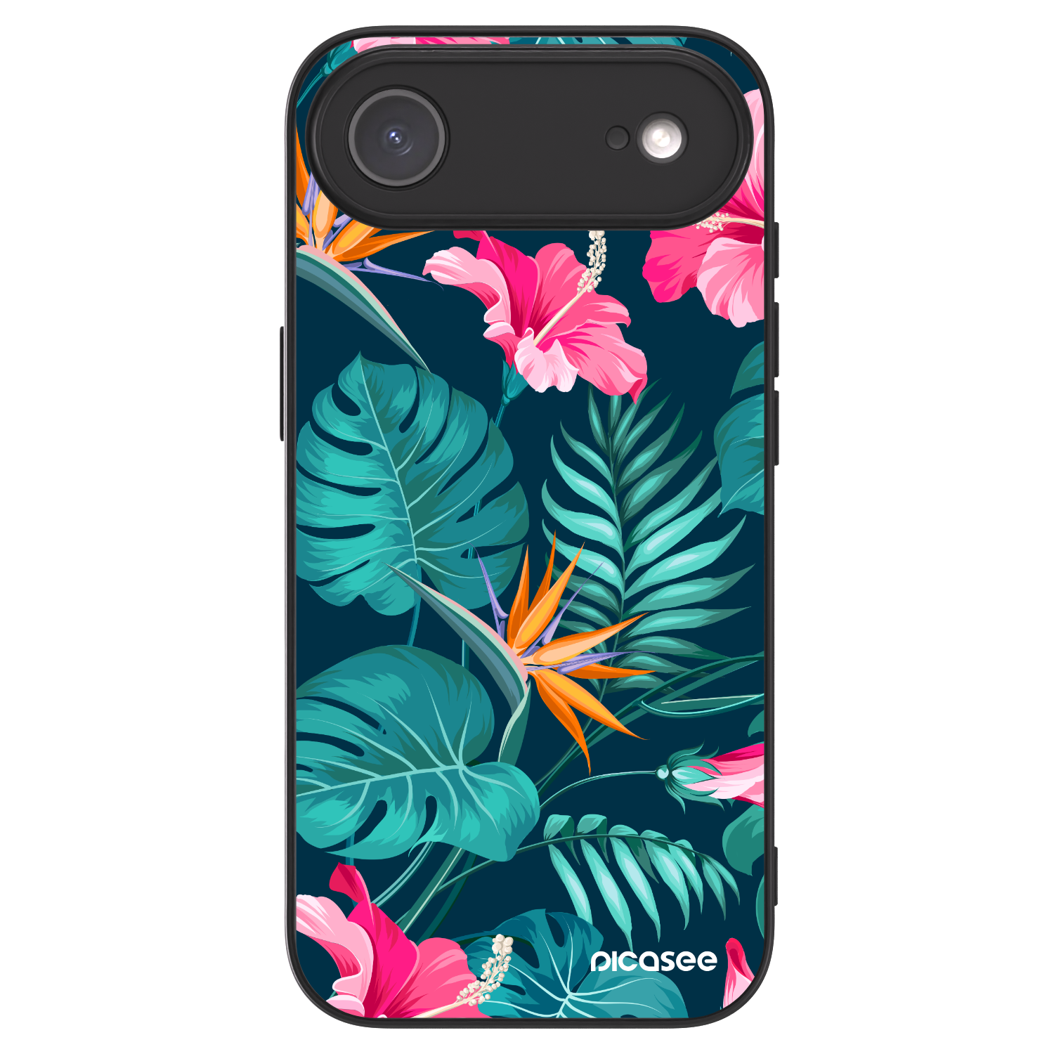 Picasee ULTIMATE CASE MagSafe für Apple iPhone Air - Pink Monstera
