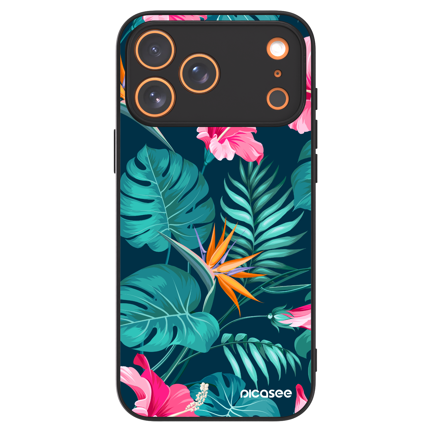 Picasee ULTIMATE CASE für Apple iPhone 17 Pro Max - Pink Monstera